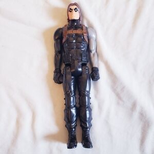 Hasbro Action Figure with Black and Brown Outfit